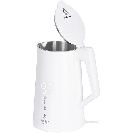 Электрочайник Adler AD 1345 white 1850-2200Вт 1.7л Strix - фото 4
