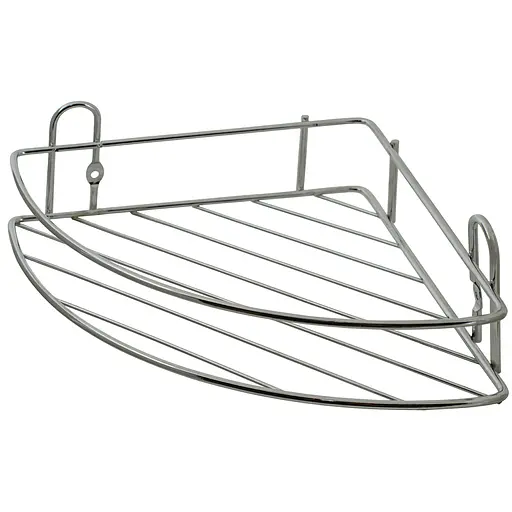 Полиця кутова Ekodeo 1-ярусна Simple хром (L3221) 