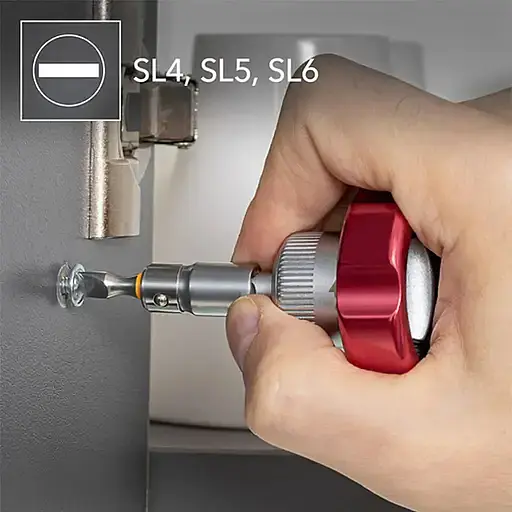 Отвертка с набором бит Trotec 40 pieces Bit and Socket Wrench Set (DAS302815) - фото 7