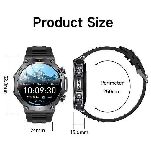 Годинник розумний наручний Smart Mevaden Ulpa Rubber (2 ремінці) - фото 3