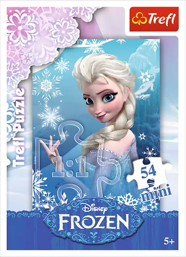 Набір Пазли - (54 елм. Міні) - "Крижана країна" / Дісней Крижане серце 2 - фото 1