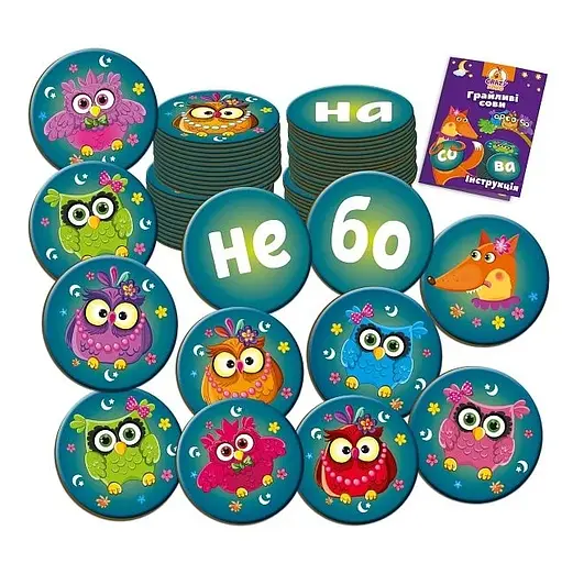 Настольная игра "Шальные совы. Вижу слово !" VT8033-04 Vladi Toys, в коробке (4820195055717) - фото 3