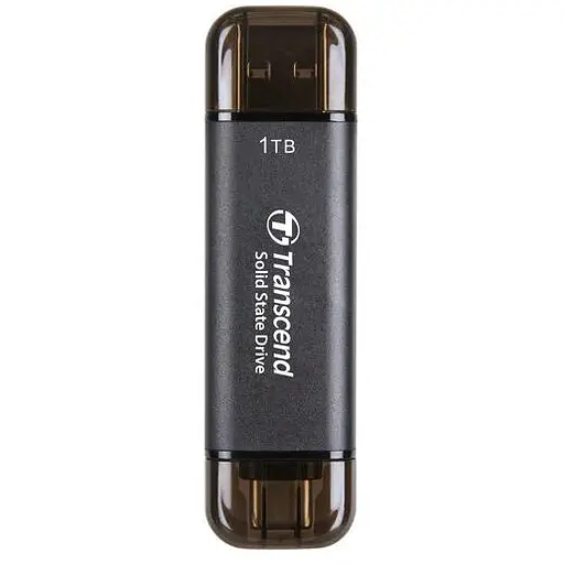 Зовнішній накопичувач SSD 1 Tb Transcend ESD310C USB 3.2 / USB Type-C (TS1TESD310C) - фото 1