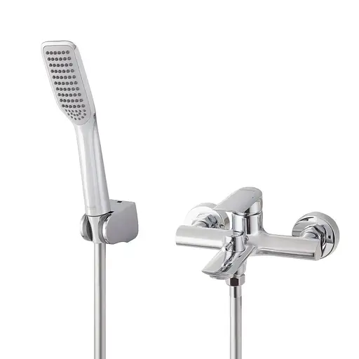 Смеситель для ванны с коротким изливом Koer KB-40028-01 KR5305 Хром - фото 1