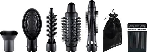 Фен-щетка Rowenta Karl Lagerfeld Express Style CF635LF0 - фото 5