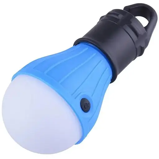 Ліхтар Travel Camp TL-3 для намету туристичний світлодіодний на батарейках ААА синій