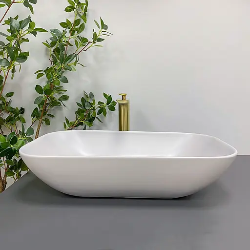 Умивальник VBI Avezzano grey matt накладний VBI-014402, Сірий - фото 4