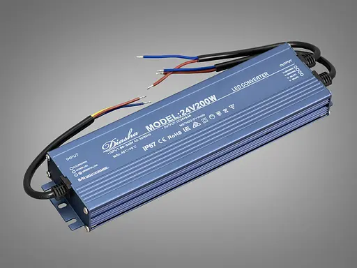 Блок живлення 24В, для підключення LED стрічки, 200Вт, 8.3А - фото 1