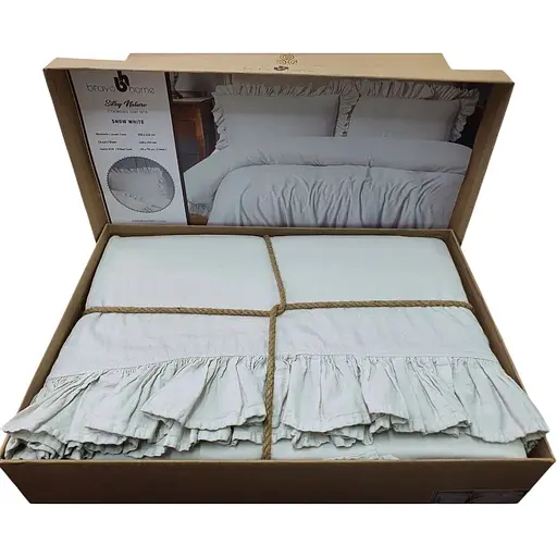 Постільна білизна Snow White Варена Бавовна - Сатин Bravo Home pbe0052143 - фото 1