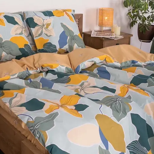 Комплект постільної білизни Viluta двоспальний ранфорс 23228 100% бавовна - фото 3