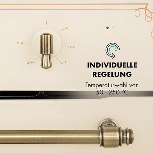 Вбудована духовка Klarstein Victoria Retro 70 л (10032485) - фото 4