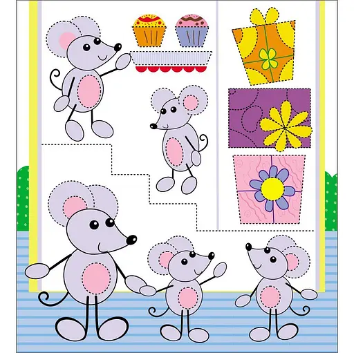 Детская многоразовая раскраска «Чудо-цифры» 559005, 5 страниц - фото 2