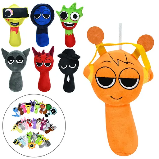 М’яка іграшка Монстр Спрункі, YG0244, 20x10x6 см, петелька (В асортименті) - фото 2