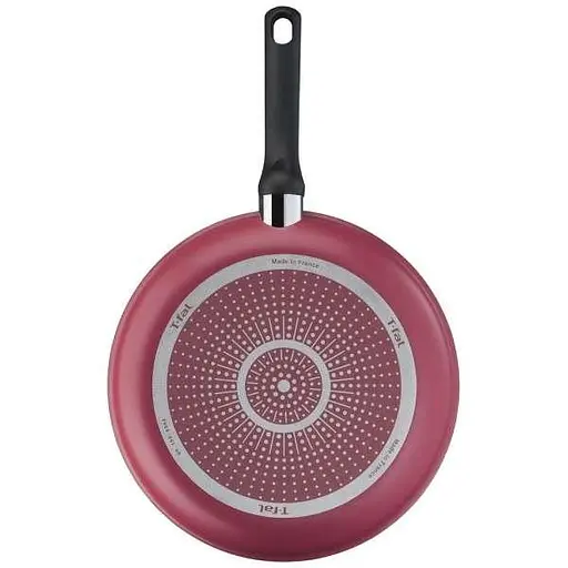 Сковорода Tefal Cranberry Red 28 см. с титановым антипригарным покрытием - фото 4