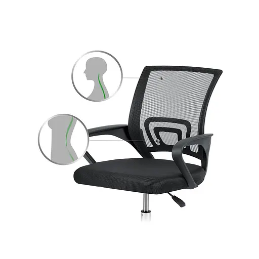 Офисное кресло Sofotel Emeri Black (242000) - фото 10