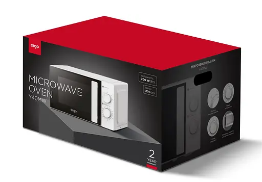 Мікрохвильова піч Ergo (Y40MW) - фото 7