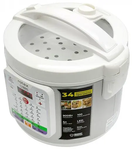 Мультиварка рисоварка Rotex RMC532-W Smart Cooking - фото 2