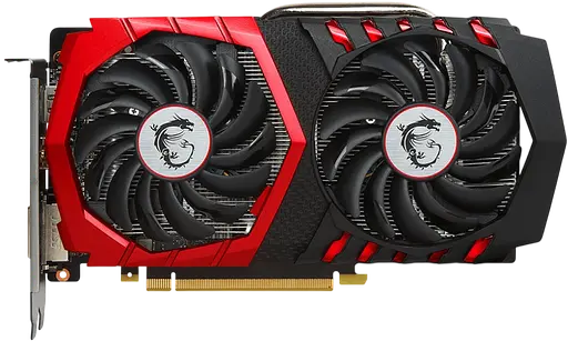Видеокарта GeForce GTX 1050 2GB MSI Gaming X (GTX 1050 GAMING X 2G) Б/У - фото 2