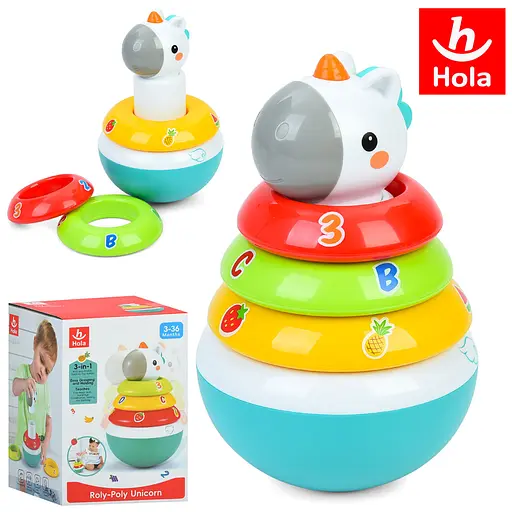 Неваляшка-пірамідка Hola 3136