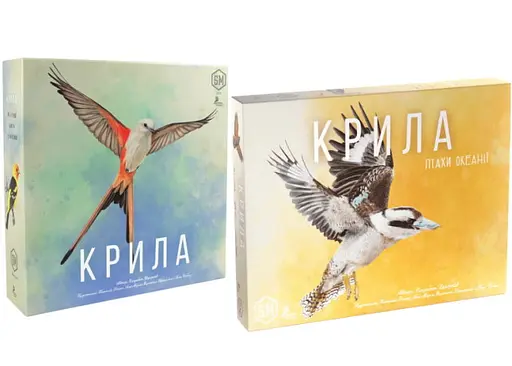 Настільна гра Ігромаг Крила з доповненням Птахи Океанії (укр.) (STM910+1.2)