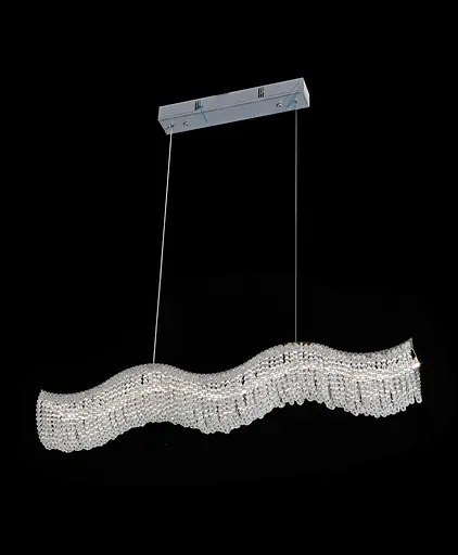 Люстра підвісна світлодіодна VALESO 33056/800*60, хромовий