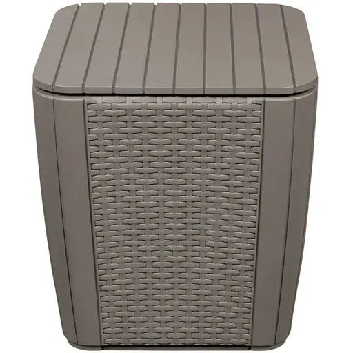 Стол-ящик пластиковый Keter Luzon Flat бежевый - фото 2