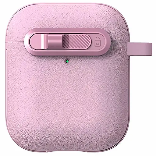 Футляр Frosted для наушников Airpods 1/2 Pink