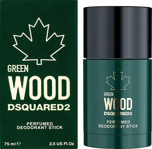 Дезодорант стик Dsquared2 Green Wood Pour Homme 75 мл - фото 1