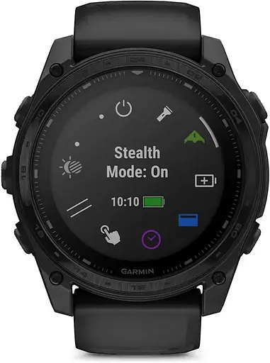 Смарт-годинник Garmin Tactix 8 - 51 mm AMOLED Includes Applied Ballistics Ultralight Solver (010-03406-00/01) - фото 6