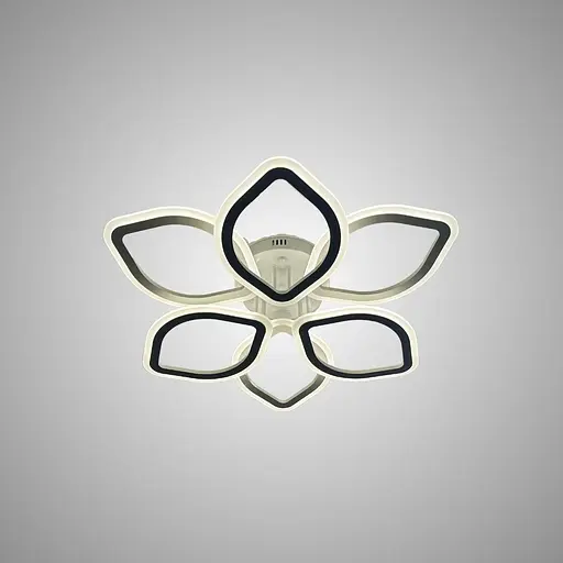 Люстра светодиодная V W7103-3+3 WH+AB