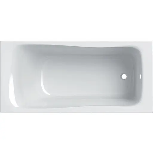 Ванна акриловая Gebert Selnova 170x75 554.285.01.1 + ножки Белый - фото 1