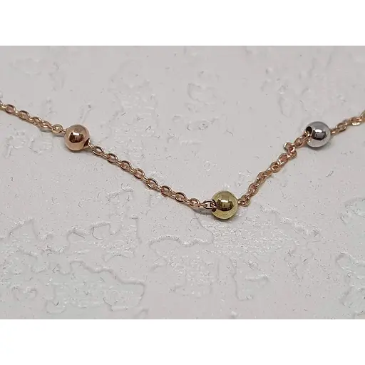 Золоте кольє Tango Кульки. 860469 45 - фото 2