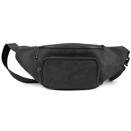 Шкіряна бананка Tarwa 14х36х8 см sum0025662 - фото 6