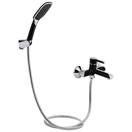 Смеситель для ванны Qtap Grand BCR 006 Черный матовый - фото 1