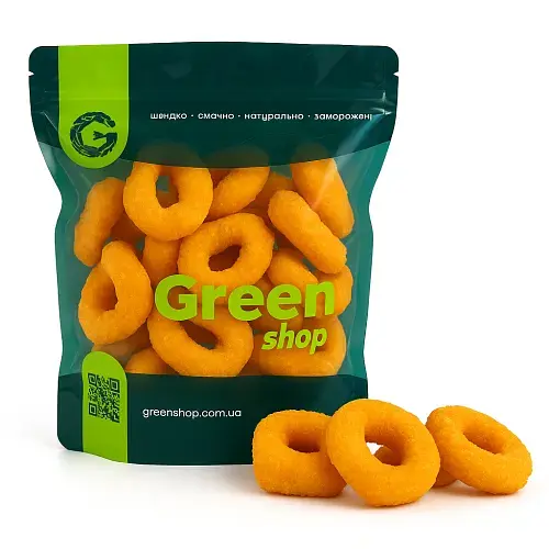 Заморожені кільця Green Shop з сиру гауда 500 г