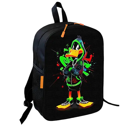 Рюкзак школьный детский Даффи Дак 36х27 см подростковый для мальчика, девочки (4008)