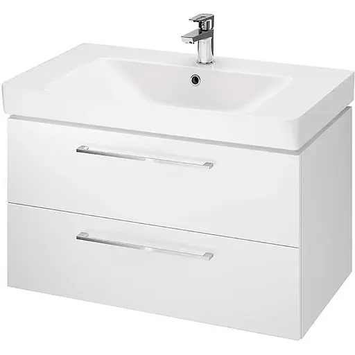 Тумба з умивальником Cersanit Lara Mille 80 Білий S801-361 - фото 1