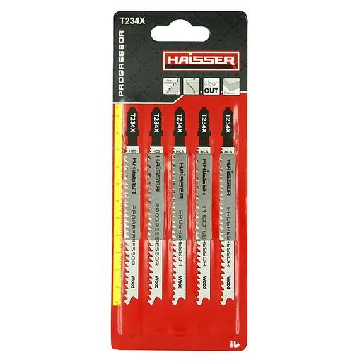 Набор пильных полотен Haisser T234X 117 мм 5 шт. (123265)