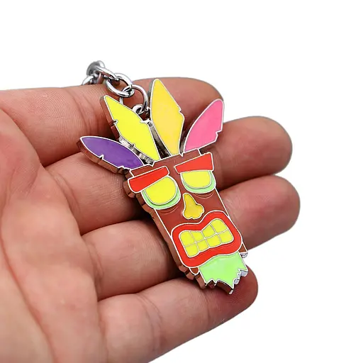 Брелок Креш Бандикут Crash Bandicoot Аку Аку Game CB 21.07 - фото 2