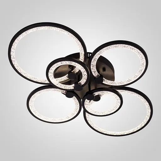 Люстра світлодіодна V K39556-2+2+2 BK - фото 5