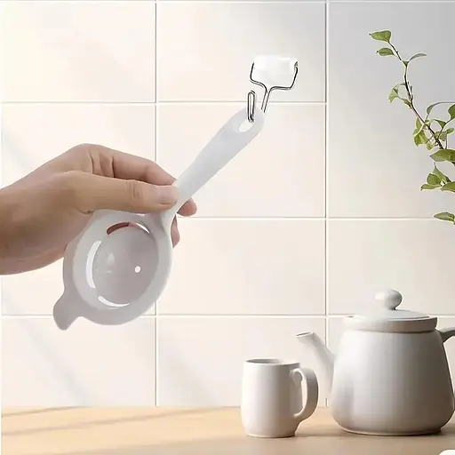 Ложка роздільник для відділення білка яйця, Kitchen Master Білий 87837 - фото 4