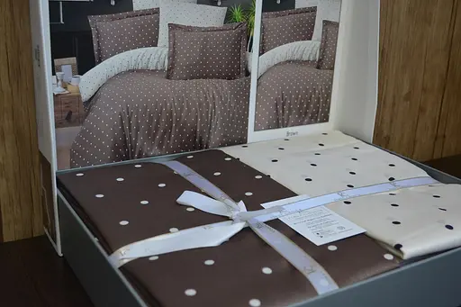 Постільна білизна Point Brown Сатин First Choice pbe0052012 - фото 2