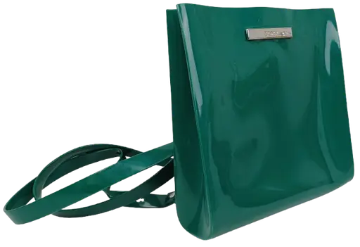 Женская каучуковая сумка-рюкзак трансформер Zaxy Closer Bag зеленая sum0028700 - фото 4