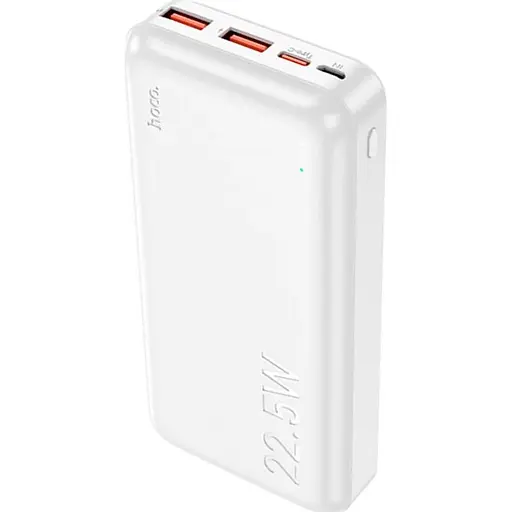 Зовнішній акумулятор Hoco J101A Astute 20000mAh 22.5W White  [101323]