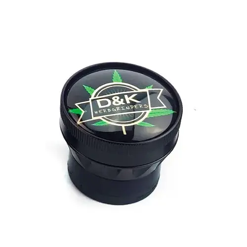 Гриндер для измельчения табака D&K CANNABIS DK-5831-D4 Black 5 (15719) - фото 2