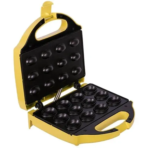 Электрическая универсальная орешница Magio MG-391 770 Вт желтая - фото 4