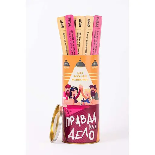 Настільна гра Fun Games Shop Правда або Дія: Для компаній (рос.) (FGS08) - фото 1