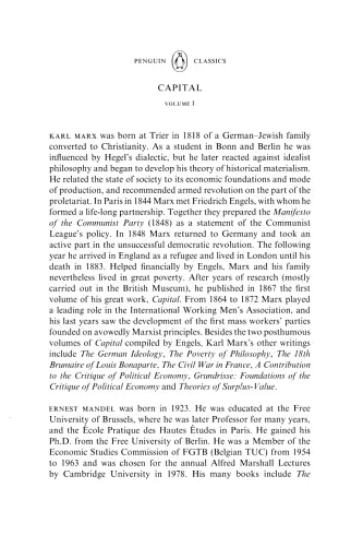 Capital. Volume 1. A Critique of Political Economy - фото 2