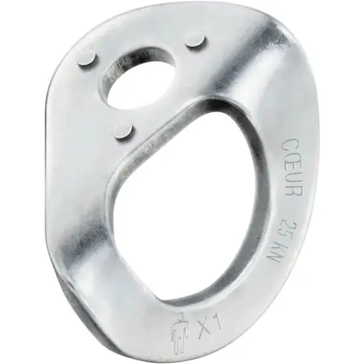 Шлямбурное ухо + болт Petzl Coeur Bolt Steel 12 Grey (1052-P36BA 12)
