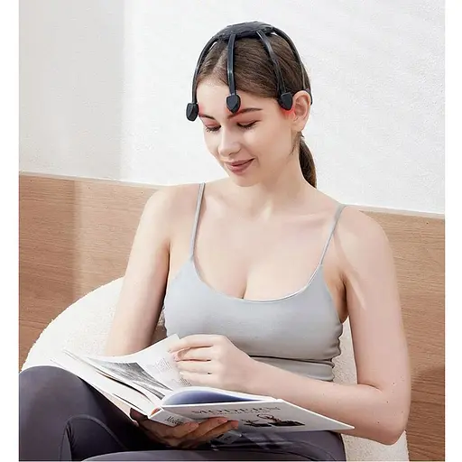 Масажер для голови YMi Head Massager 4 Motor White [105678] - фото 4